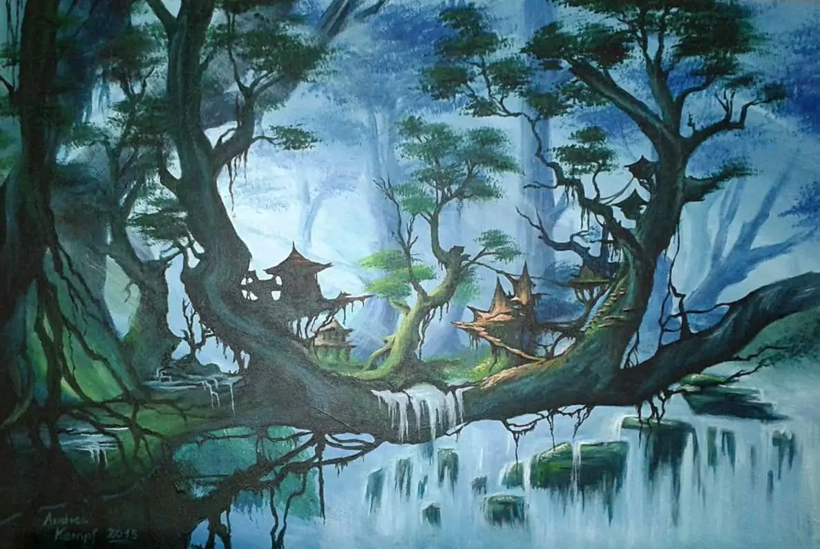 Malerei Dschungel