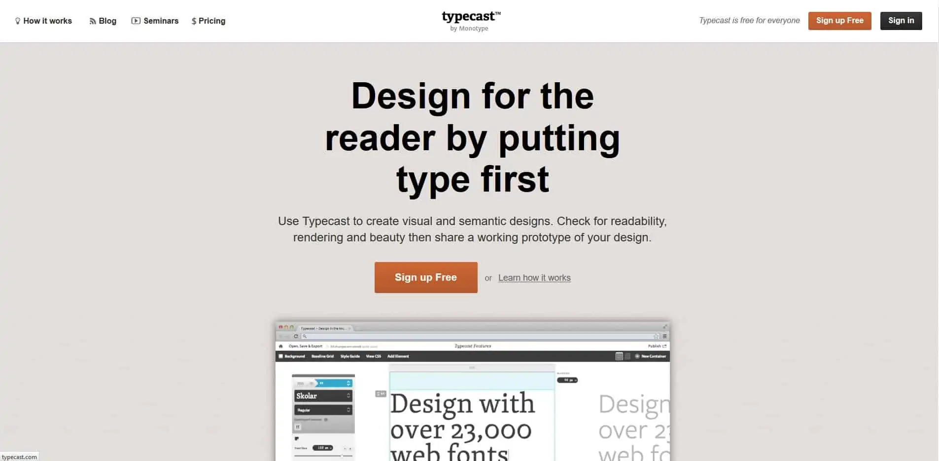 typecast