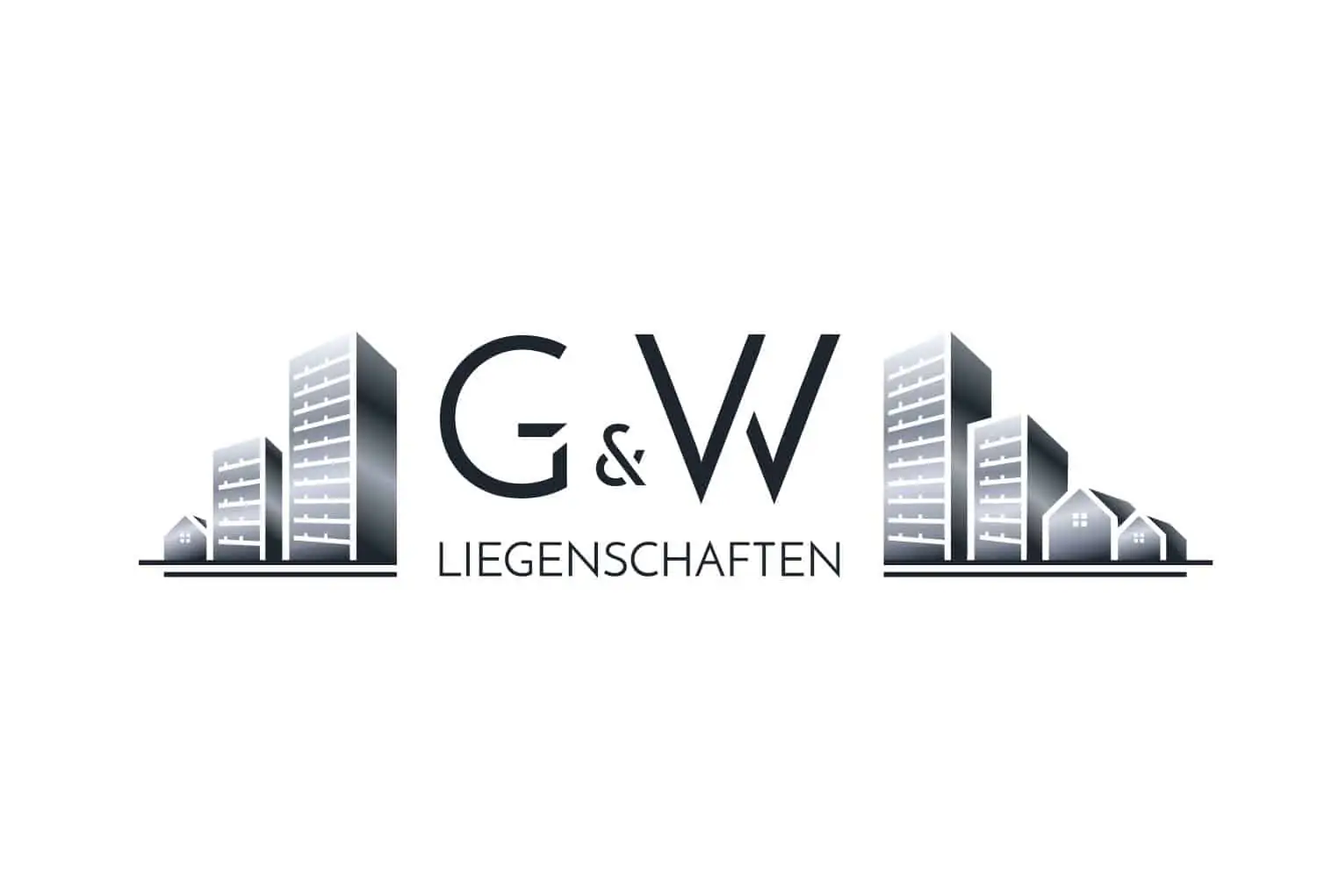 Logo Design G&W Liegenschaften Berlin, Logodesigner Andrea Baitz, Logo Design aus Eckernförde
