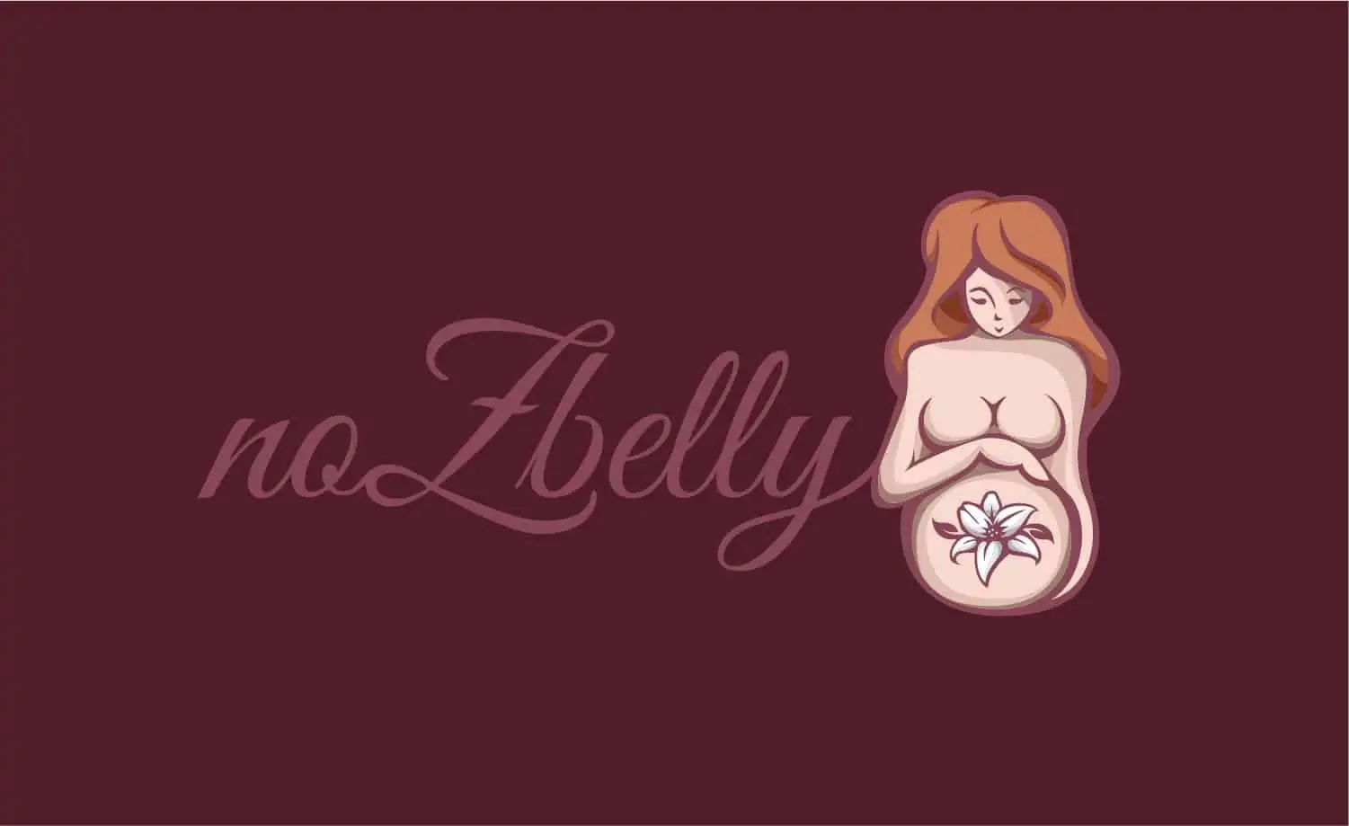 Logo Design - Logo Entwicklung noZbelly Dunkle Variante, Logodesigner Andrea Baitz, Logo Design aus Eckernförde